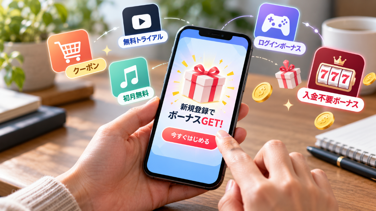 スマホアプリの無料特典は本当にお得?